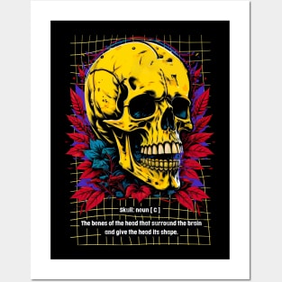 Streetwear Skull Design Posters and Art